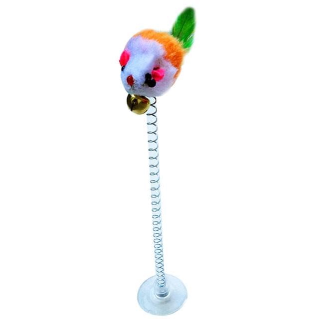 1pc Cat Toy Stick Feather Wand