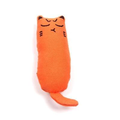 Teeth Grinding Catnip Toys Funny Interactive Plush Cat Toy Pet Kitten Chewing Vocal Toy Claws Thumb Bite Cat mint For Cats hot